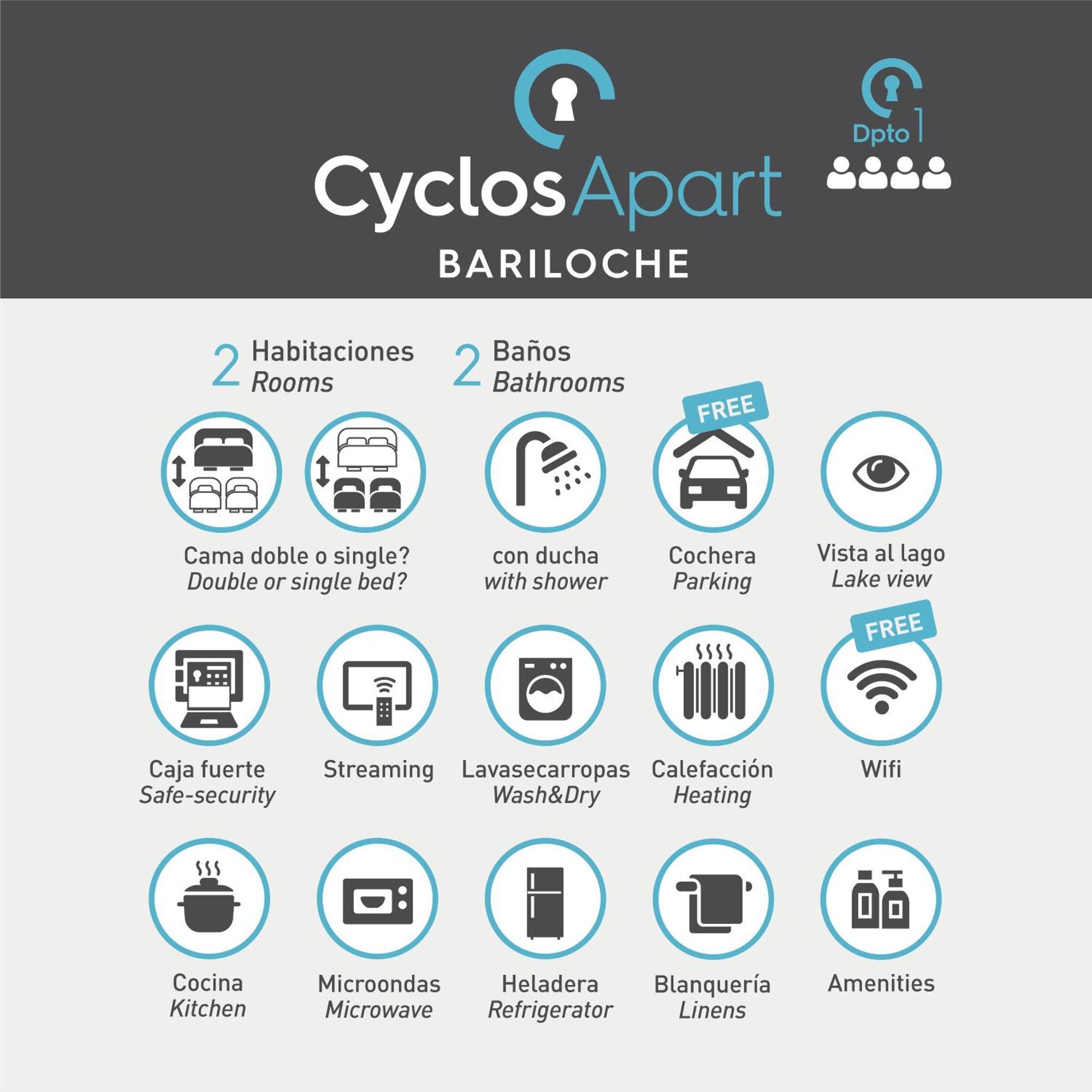 Cyclosapart Bariloche Екстериор снимка